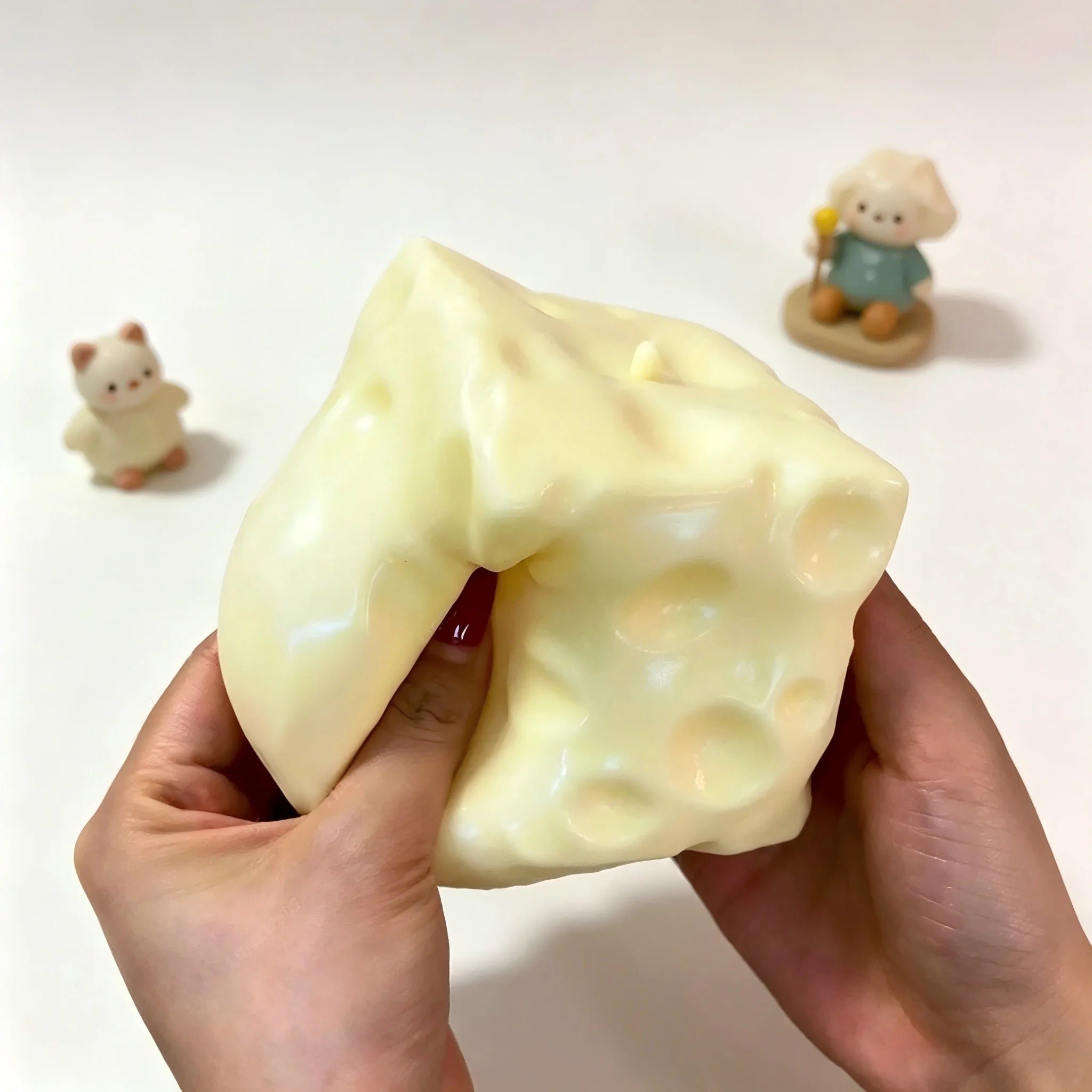 Giant Cheese Cube Squishy