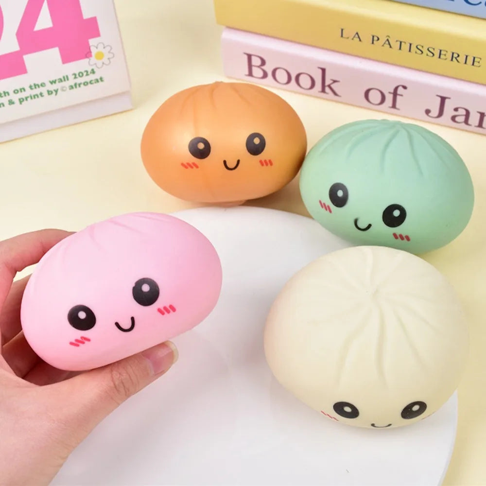 Colorful Dumpling Mochi Squishy Ball — Anti-Anxiety Dopamine Toy