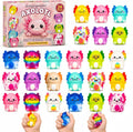24-Pack Axolotl Squishy Toys — Soft Slow Rising Sensory Fidget for Kids