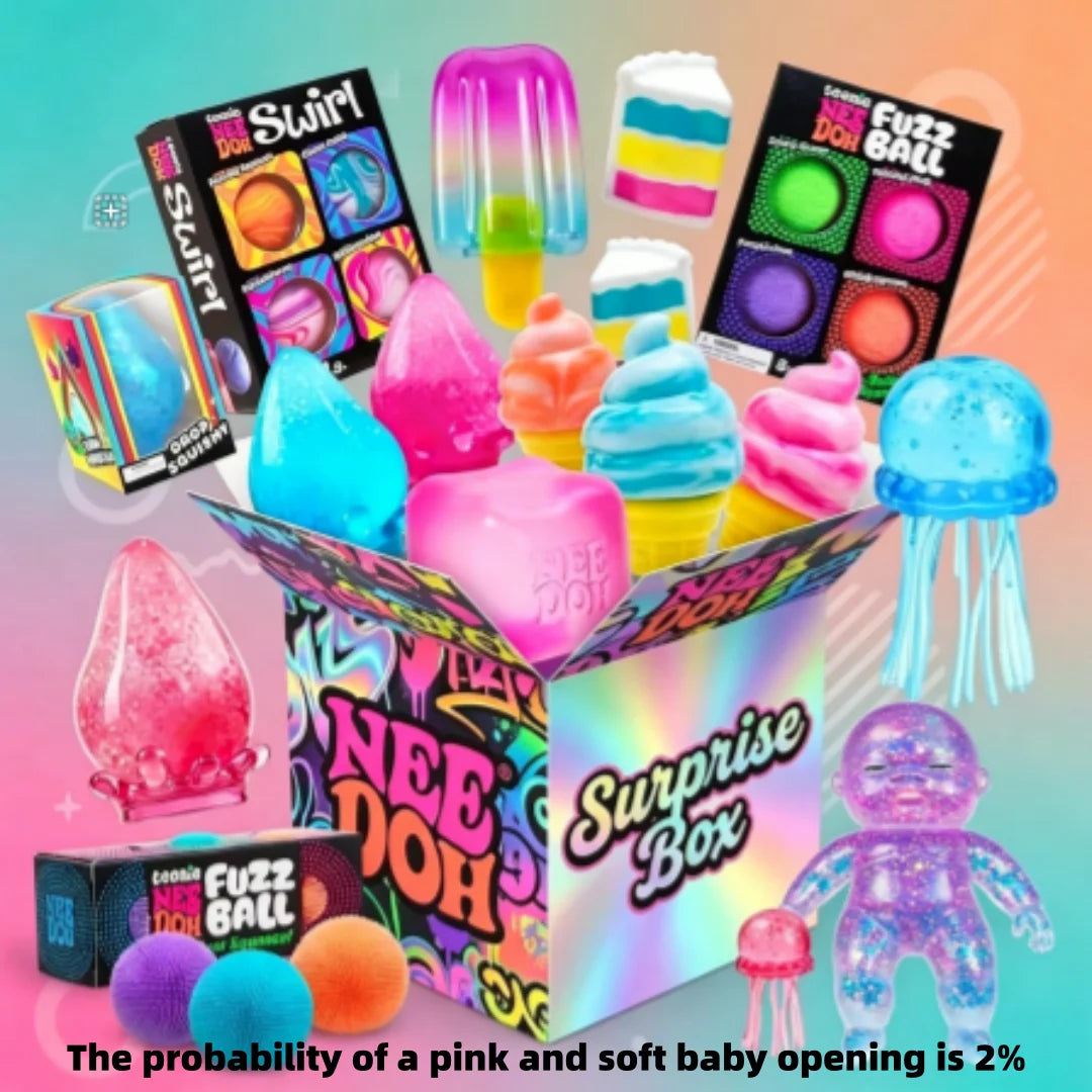 Mystery Squishy Blind Box — 100 Styles (Random)