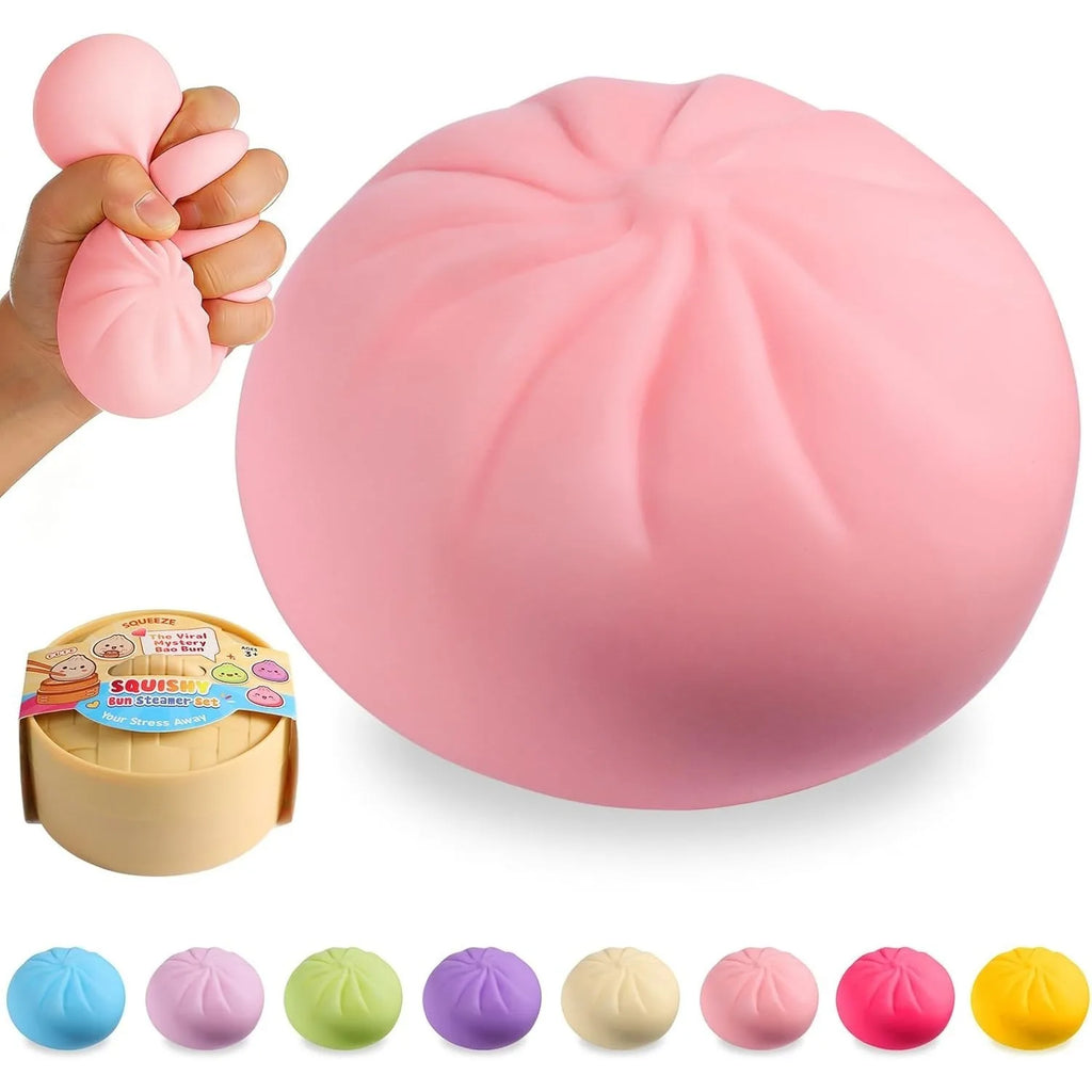 Mystery Dumpling Squishy Box — Pink Edition