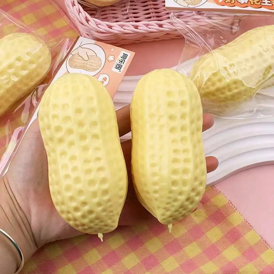 Peanut Silicone Squeeze Toy