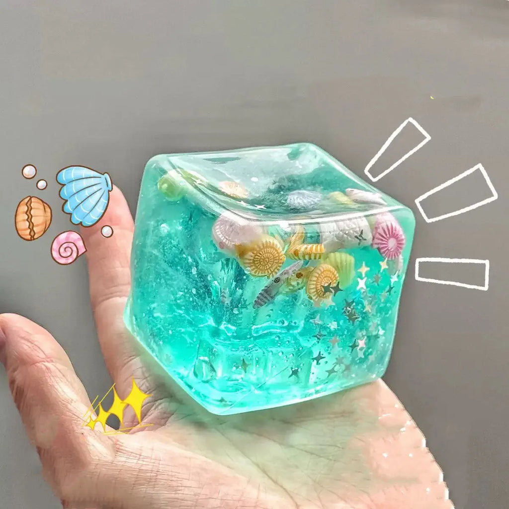 Ocean Stress Ball Squishy — Autism Sensory Maltose Water Fidget Toy