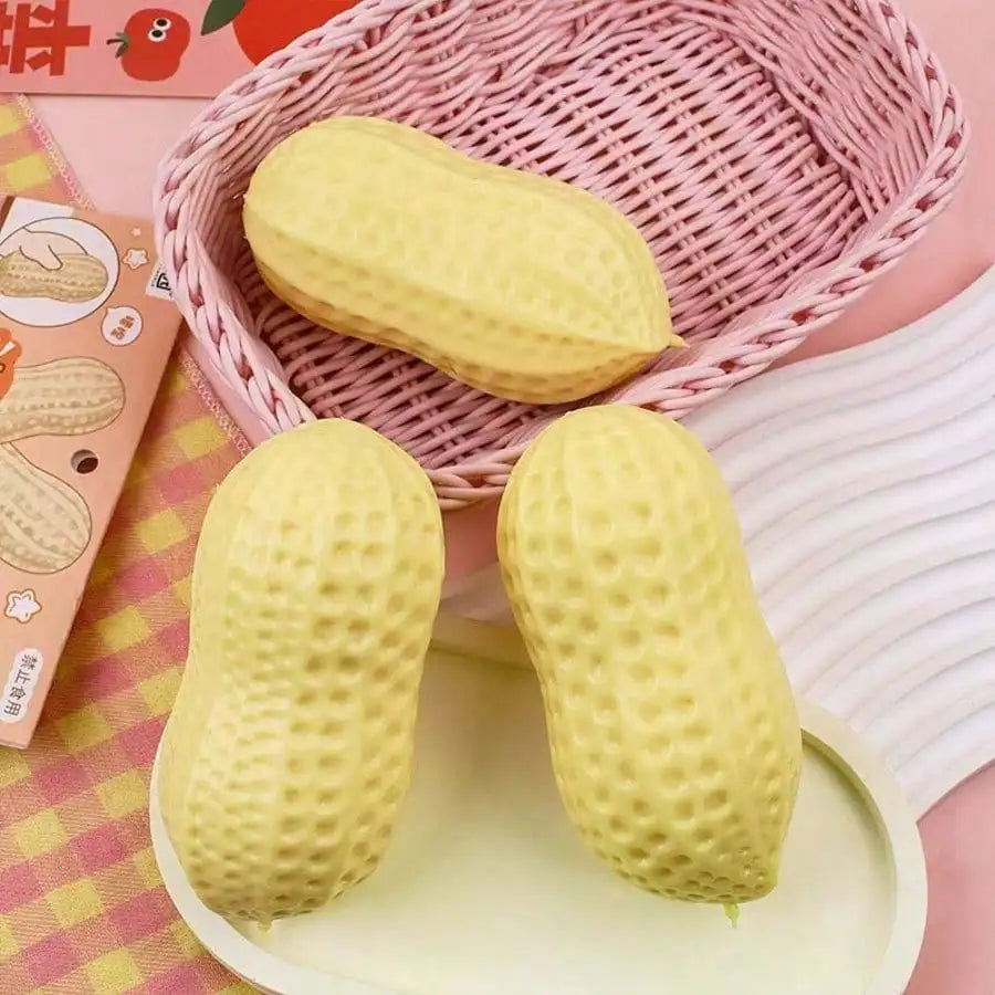 Peanut Silicone Squeeze Toy
