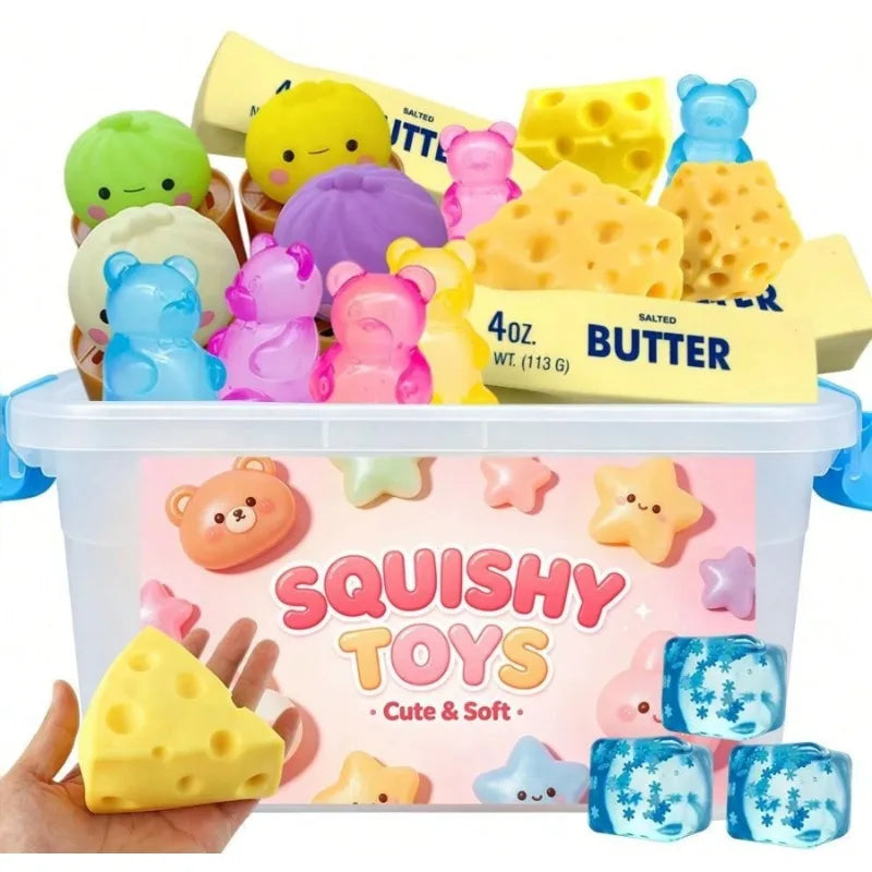 Multi-Style Slow Rising Squishy Set