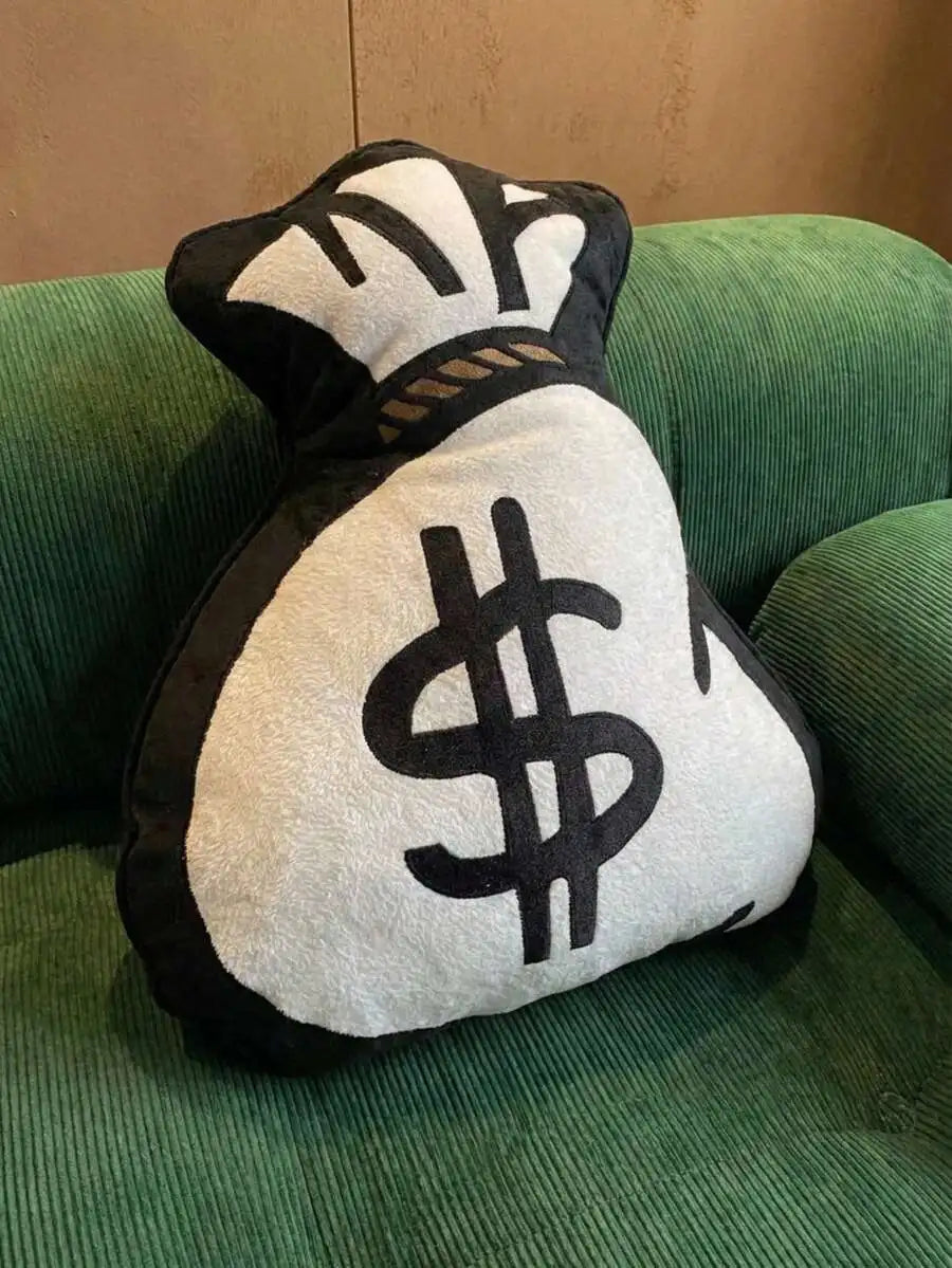 Money Bag Novelty Pillow