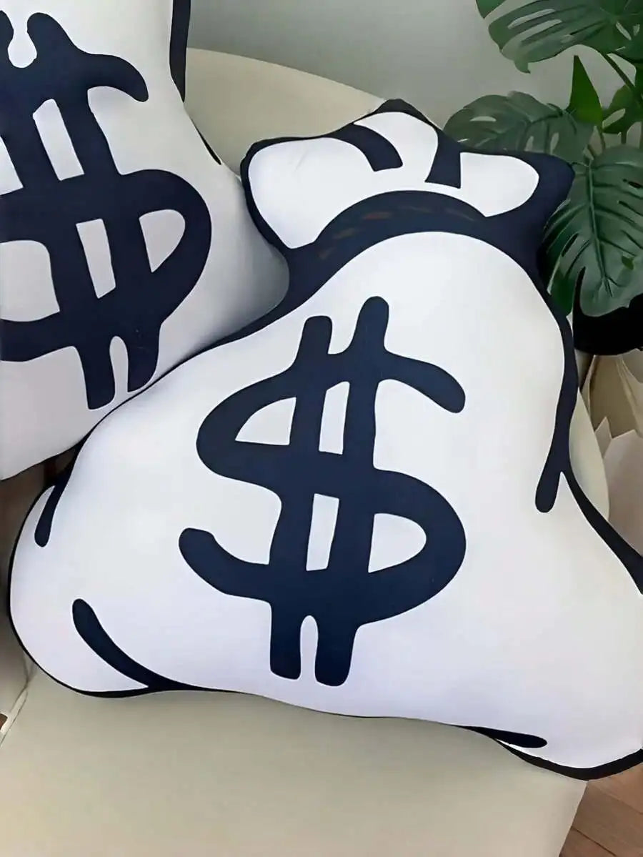 Money Bag Novelty Pillow